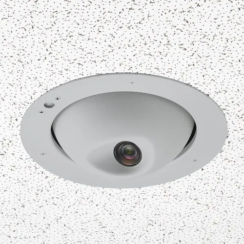 Vaddio 999-99800-000 RoboFLIP 4K HDBT In-Ceiling Rotating PTZ Camera, TAA Compliant, White