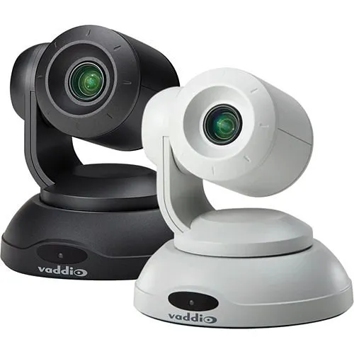 Vaddio 999-9990-000W ConferenceSHOT 10 USB 3.0 PTZ Conferencing Camera, White