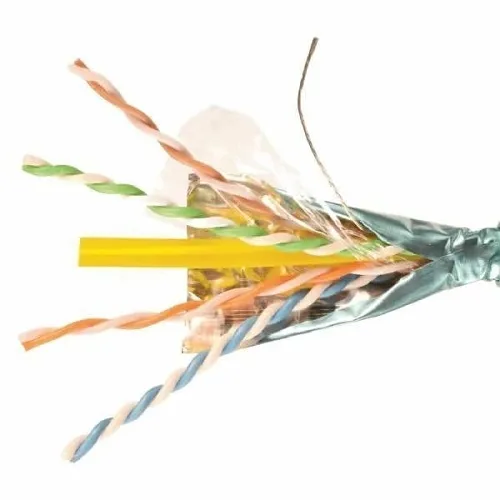 Siemon 9A6W4-A5-12-R1A CAT6a 23AWG Indoor / Outdoor F/UTP Copper Cable, 1000' Reel Box