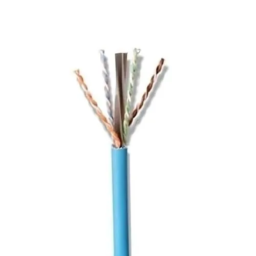 Siemon 9C6P4-A5-06AR1A 23 AWG CAT6A Network Cable, 1000' Reel, Blue