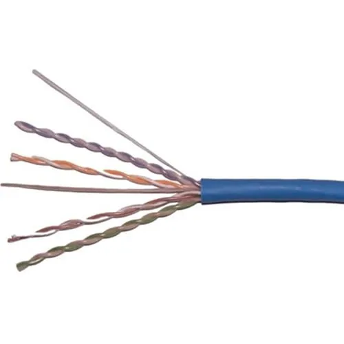 Siemon 9C6P4-E2-02ARXA CAT6 Plenum Cable, 24/4 Solid BC, E2, UTP, CMP, 1000' (304.8m) REELEX, White