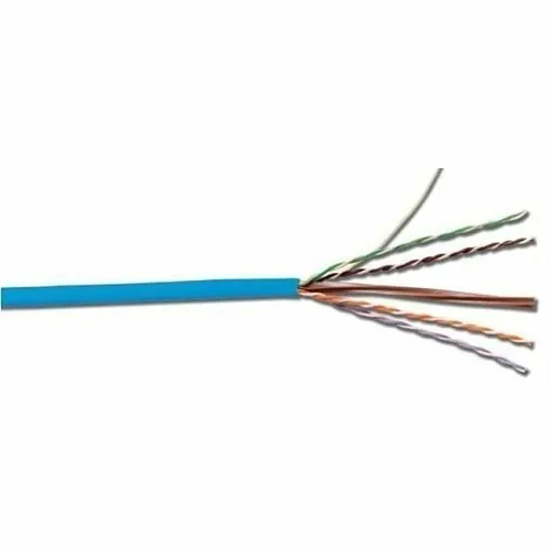 Siemon 9C6P4-E3-05-RXA CAT6 23/4 Pair UTP Plenum Cable, 1000', Yellow