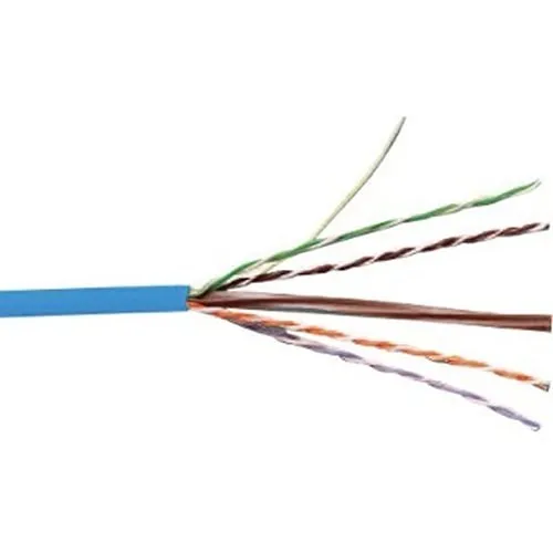 Siemon 9C6R4-E3-06-RXA CAT6 Riser Cable, 23/4 Solid BC, UTP, CMR, FT4, 1000' (304.8m) Reelex, Blue