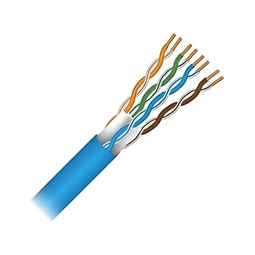 Paige 9X234C65B1 CAT6 23AWG 4-Pair Network Cable, Riser, 1000' Box, Blue