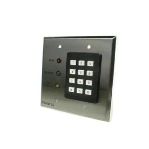 Cornell A-1806D Remote Zone Control Keyboard, 2-Gang Wallplate