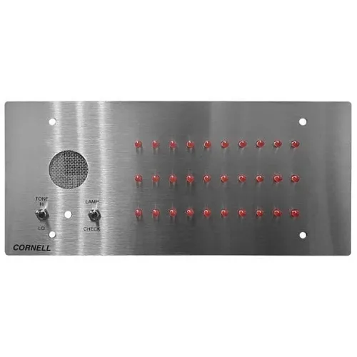 Cornell A-4030M/at 30 LGHT Dual Annunciator with Tone Light Annunciator Panel, 30-Pack