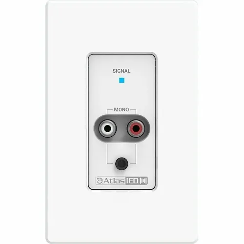 AtlasIED A-RCA-US RCA/3.5mm Audio Input for Atmosphere AZM Audio Processor, White