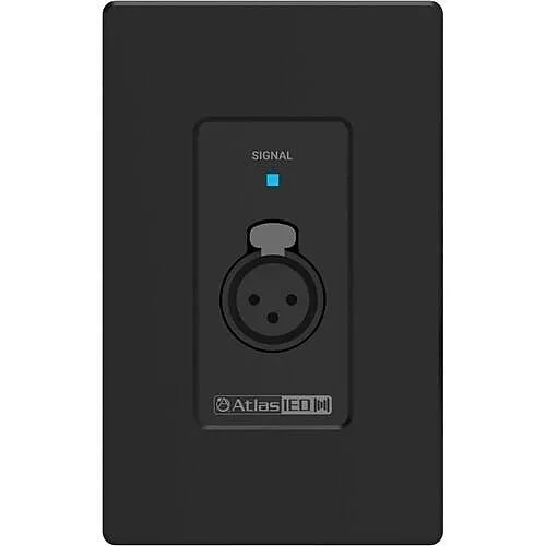 AtlasIED A-XLR-US-B Atmosphere Remote XLR Input, Black