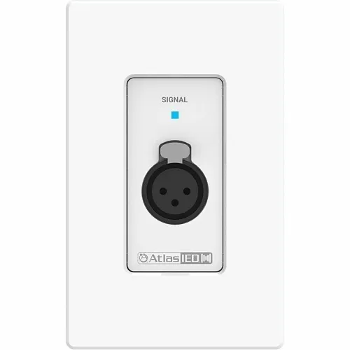 AtlasIED A-XLR-US Atmosphere Remote XLR Input, White