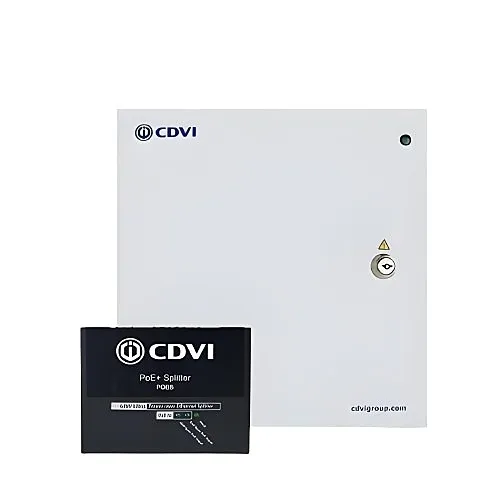 CDVI A22KPOE High Security PoE Ultra Controller /Expander for KRYPTO, 2-Door, 4-Reader
