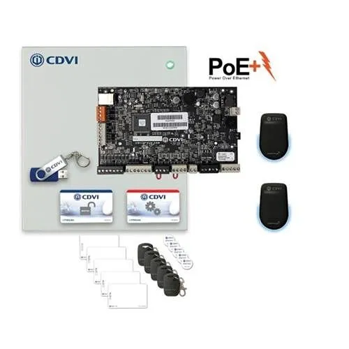CDVI A22POEKB ATRIUM 2-Door NANO Kit with PoE+