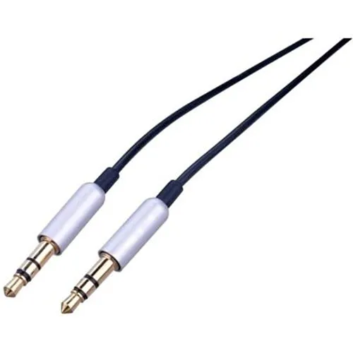 Vanco A35MM06 Stereo Cable, Aluminum Connectors, 3.5mm