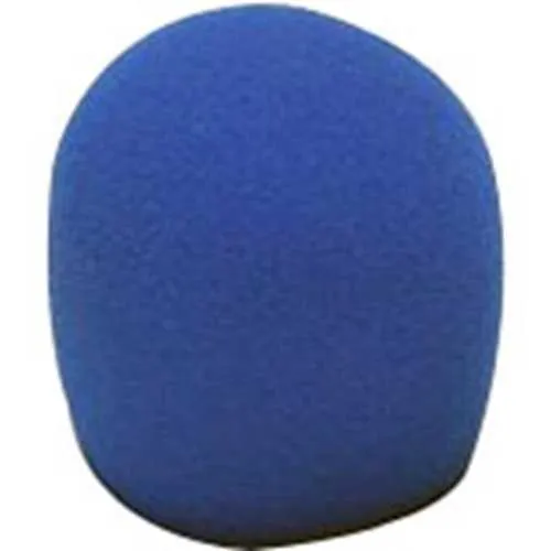 Shure A58WS Microphone Windscreen for Ball-Type Microphones, Blue