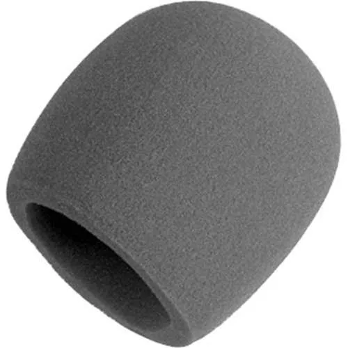 Shure A58WS Microphone Windscreen for Ball-Type Microphones, Gray