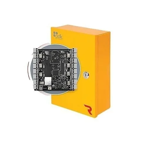 ProdataKey A8 Red High-Security 8-Port Auxiliary Controller with Built-In Ethernet