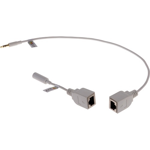 AXIS 01590-001 Digital Audio Extension Kit, Extends T8355 Digital Microphone, up to 3.5mm Connector