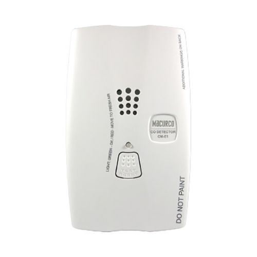 Macurco CM-E1 Security Series Carbon Monoxide CO Gas Detector, 9-32VDC, Residential/Light Commercial