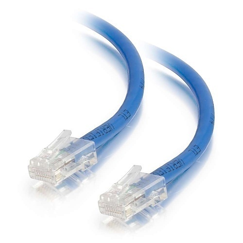 C2G CG-22673 CAT5E Non-Booted Unshielded (UTP) Ethernet Network Patch Cable, 3' (0.9m), Blue