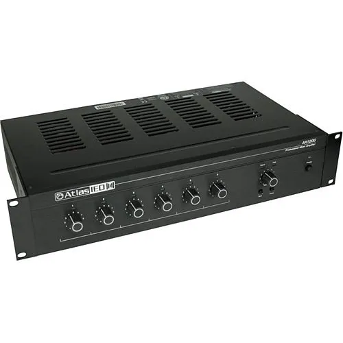AtlasIED AA120G 6-Input, 120W Mixer Amplifier