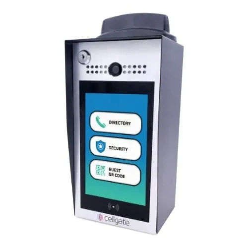 CellGate AA1MLPE-2X-ATT W480 Watchman Multi-Family,  8" Brilliant Touchscreen, 2-Way Audio