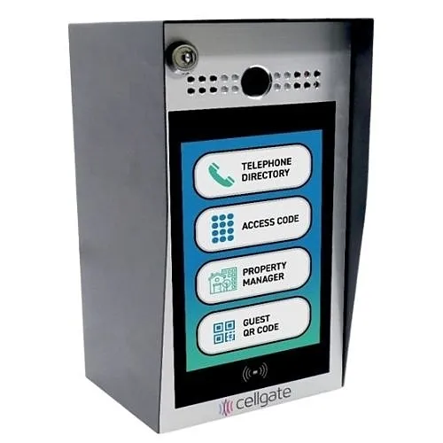 CellGate AA1MLPE-2X-VPN Watchman W482 Series Advanced Telephone Entry with Live Streaming Video, IP Connectivity, 3-Input Wiegand