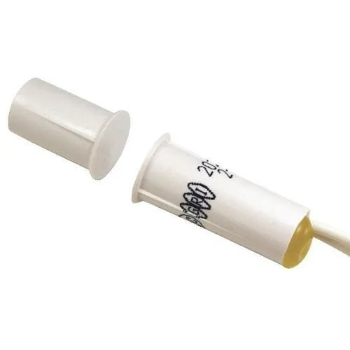 GRI AA2020-W AA Series Dual Function Recessed Mount Switch Set with 2 A Form Reeds, 36" Leads, 10-Pack, White