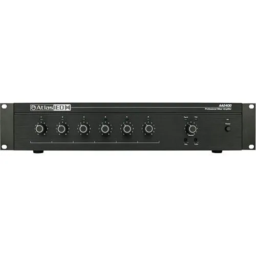 AtlasIED AA240G 6-Input, 240W Mixer Amplifier