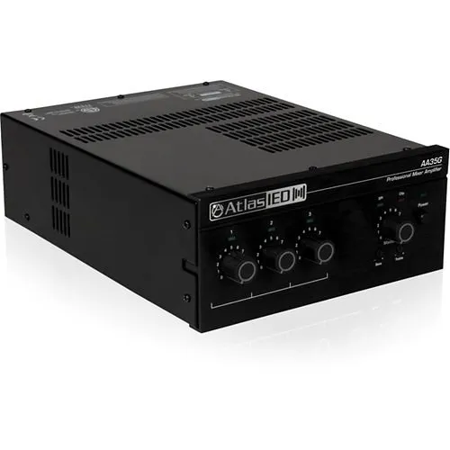AtlasIED AA35G 3-Input Channel, 35W Mixer Amplifier with Global Power Supply