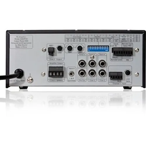 AtlasIED AA50PHD 4-Input, 50W Mixer Amplifier with Automatic System Test (PHD)