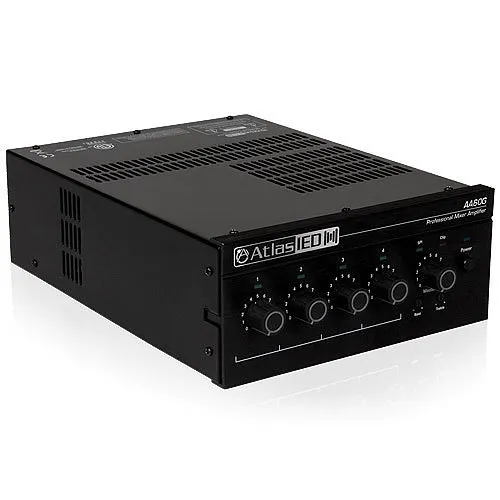 AtlasIED AA60G 4-Input, 60W Mixer Amplifier with Global Power Supply