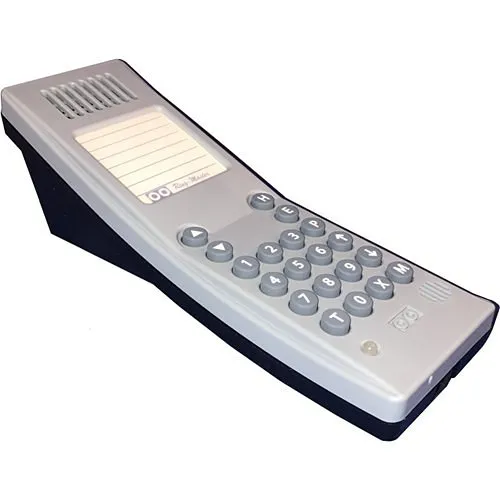 Alpha AA918GY Desk Wall Master Station, Grey/Black