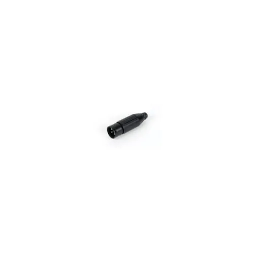 Switchcraft AAA3MBZ 3-Pin Male Connector, Silver/Black