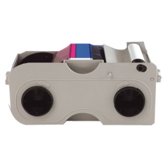 HID FARGO 045010 YMCKOK Full Color Ribbon for DTC1000 Card Printer, 200 Cards