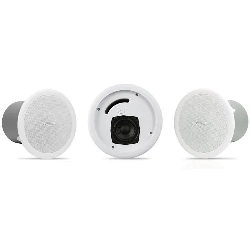 QSC AC-C2T AcousticCoverage Series 2.75" Full-Range Ceiling Mount Loudspeaker, 170 Degree Conical