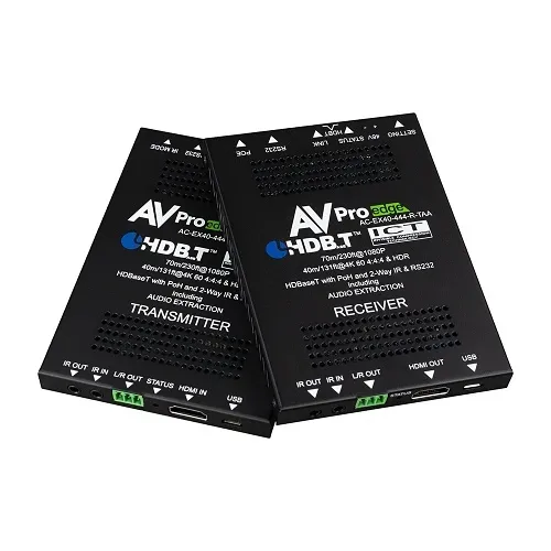 AV Pro Edge AC-EX40-444-KIT-TAA HDBaseT Extender Kit, 18Gbps, 115' Transmit Distance