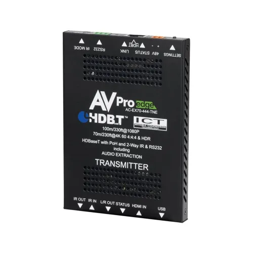 AV Pro Edge AC-EX70-444-TNE HDBaseT Transmitter, 18Gbps, 230' Transmit Distance