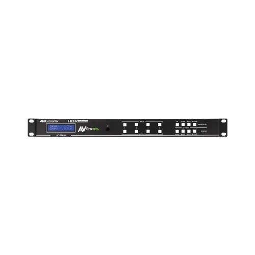 AV Pro Edge AC-MX-44 4x4 HDMI Matrix Switcher, 4K60, HDR, HDCP 2.2