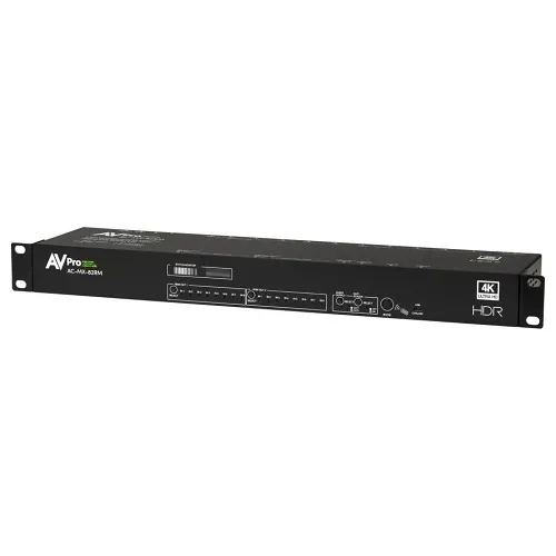 AV Pro Edge AC-MX-82RM 8x2 HDMI Matrix Switcher, Rack Mount, 4K60, HDR