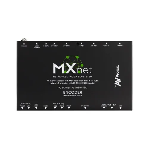 AV Pro Edge AC-MXNET-1G-AVDM-EV2 MXNet 1G Evolution II AVDM Encoder with Downmixing Audio