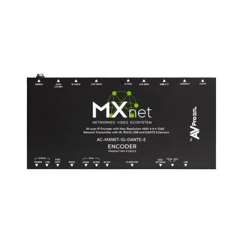 AV Pro Edge AC-MXNET-1G-DANTE-E MXnet 1G Encoder with Dante