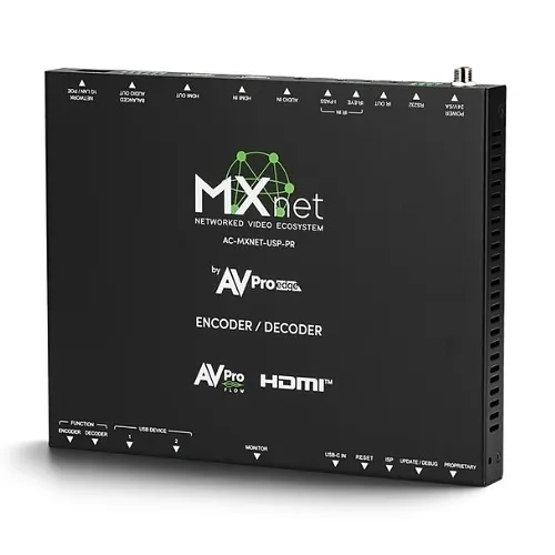 AVPro Edge AC-MXNET-USP-PR MXnet USP Pro Transceiver with AVPro Flow, 4K60 Encoding / 8K30 Decoding