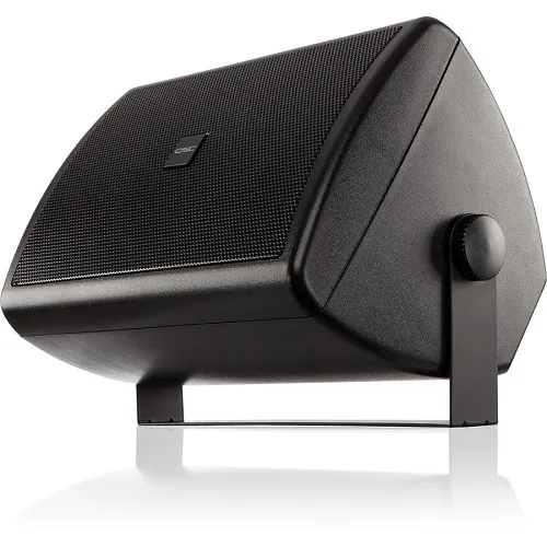 QSC AC-S6T-BK AcousticCoverage 6.5" 2-Way Surface Mount Loudspeaker, 130° Conical, Black