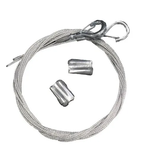 SoundTube AC-SC-10 Safety Cable with Speed Clamp, 10', 2mm
