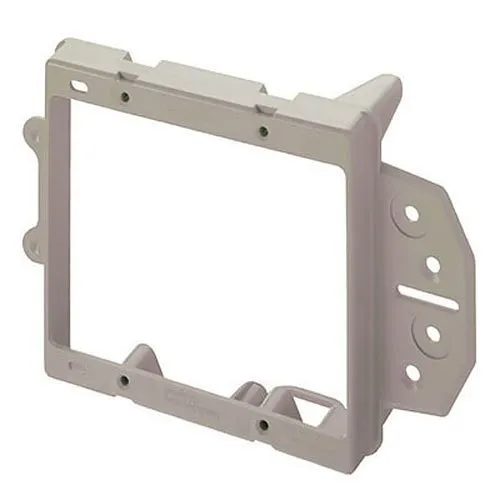 On-Q AC100902 Double-Gang LV Face-Mount Bracket for New Construction