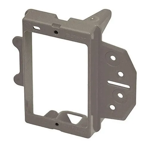 On-Q AC100911 1- Gang LV Face Mount Bracket for New Construction