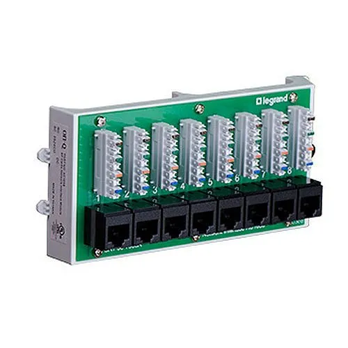 On-Q AC1058 8-Port Cat5e Network Interface Module