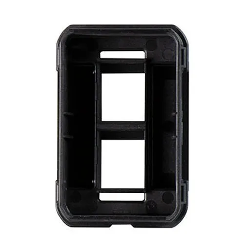 Pass & Seymour AC2PFG1 Adorne Collection 2-Port Frame, Graphite