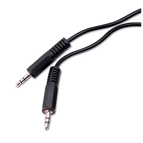 Vanco AC2W72 3.5mm Stereo Plug to 3.5mm Stereo Plug Cable, 6'