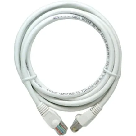 On-Q AC3514WHV1 14' CAT5e Patch Cable, White