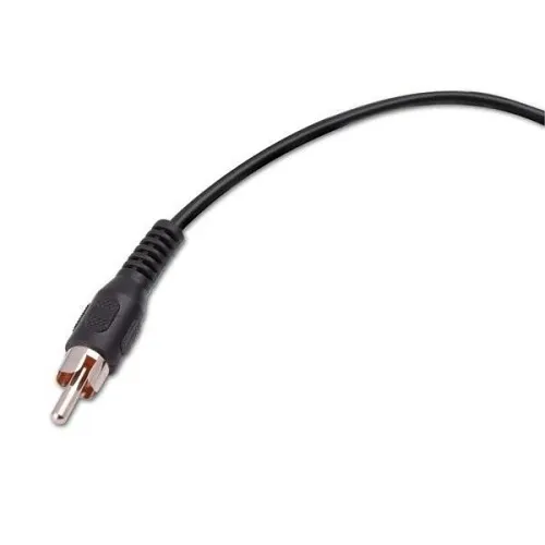 Vanco AC36 RCA Cable, Plug to Plug, 3', Black